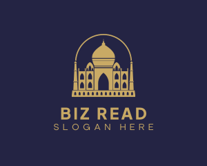 Gold Indian Palace logo design