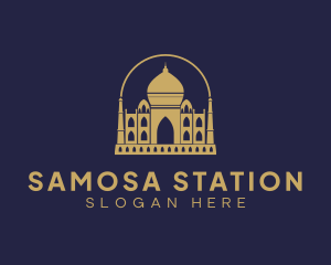 Gold Indian Palace logo