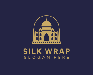 Gold Indian Palace logo design