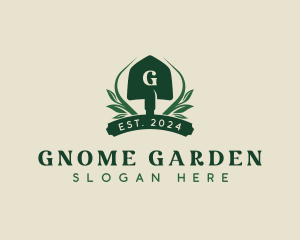 Garden Shovel Spade logo design