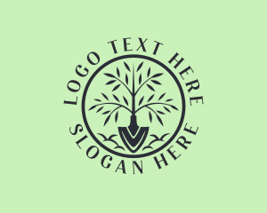 Landscaper Lawn Shovel logo