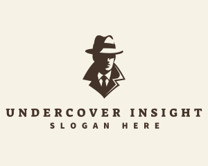 Mysterious Gentleman Detective logo design