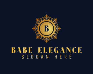 Elegant Floral Jeweler logo design