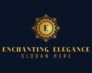 Elegant Floral Jeweler logo design