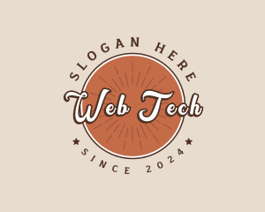 Western Hipster Retro Business Logo