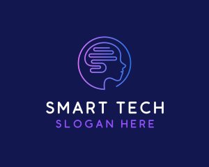 Digital Brain Technology logo design