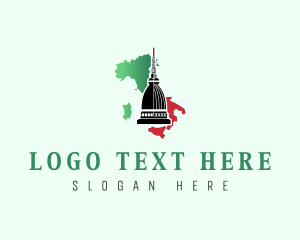 Italy Architectural Tower logo