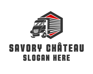 Quick Delivery Truck Logo