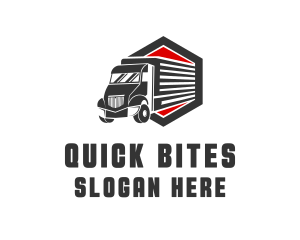 Quick Delivery Truck logo design