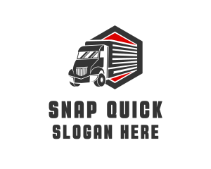 Quick Delivery Truck logo design