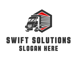 Quick Delivery Truck logo design