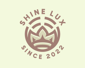 Luxe Crown Boutique logo design