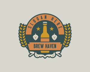 Malt Beer Pub logo design