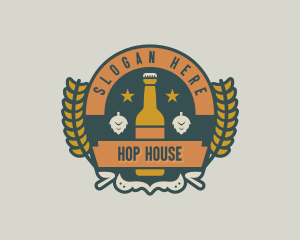 Malt Beer Pub logo design