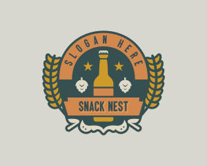 Malt Beer Pub logo design