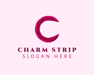 Gradient Decor Letter C logo design