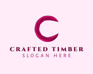 Gradient Decor Letter C logo design