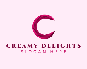 Gradient Decor Letter C logo design