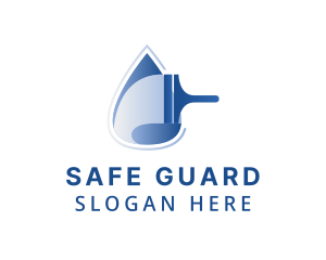 Hygiene Squeegee Droplet logo