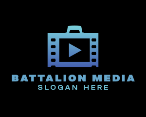 Media Player Cinema logo design