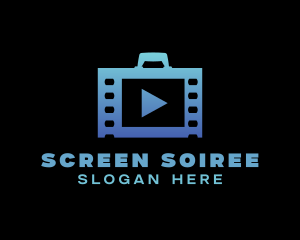 Media Player Cinema logo design