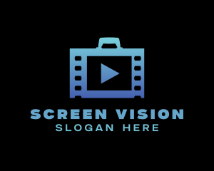 Media Player Cinema logo design