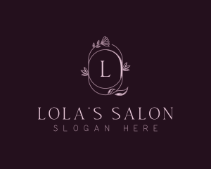 Floral Beauty Salon logo design