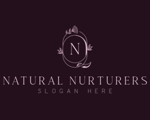 Floral Beauty Salon logo design