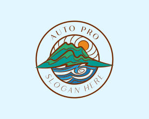 Mountain Sea Circle logo