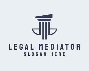 Legal Pillar Business logo design