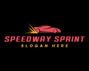 Automobile Car Racing  Logo