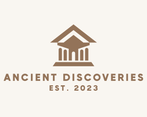 Ancient Pillar Architecture logo design