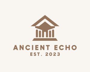 Ancient Pillar Architecture logo design