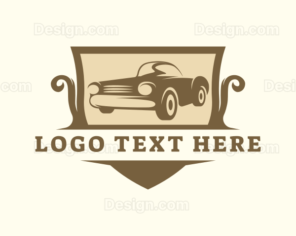 Automotive Retro Car Logo