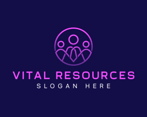 Employee Human Resources logo design