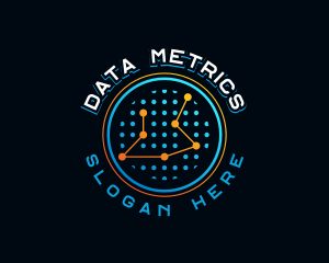 Data Connect Technology logo design