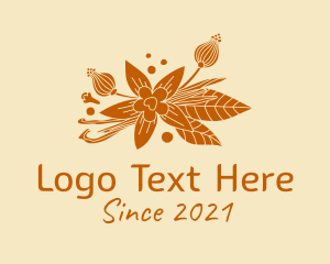 Spices - Star Anise Spices logo design