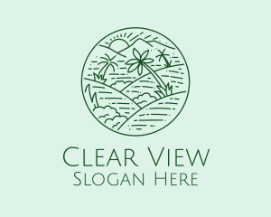 Green Hills View  logo