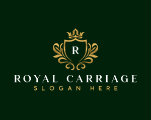 Royal Crown Shield logo design