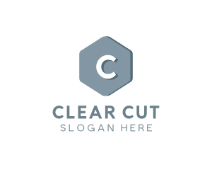 Modern Hexagon Business logo design