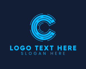 Software - Technology Software Letter C logo design