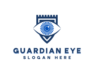 Security Eye Shield logo design