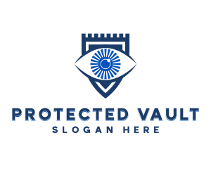 Security Eye Shield logo design