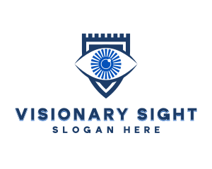 Security Eye Shield logo design