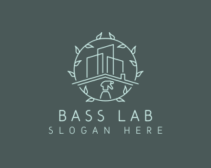 Eco Building Cleaning logo design