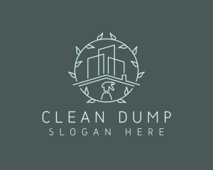 Eco Building Cleaning logo design