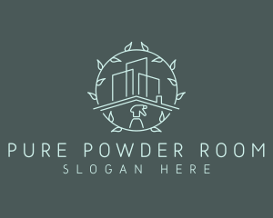 Eco Building Cleaning logo design