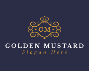 Golden Crown Royalty logo design