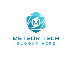 Blue Hexagon Technology logo design