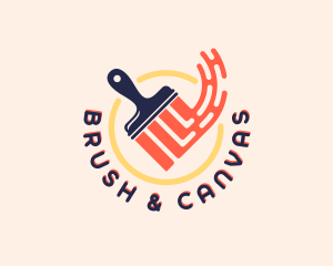 Handyman Paint Brush logo